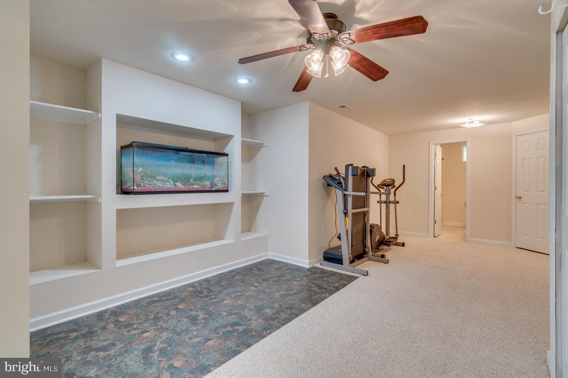 3547 White Hall Road King George, VA 22485 - Photo 35 of 51 Basement Rec Room built ins!