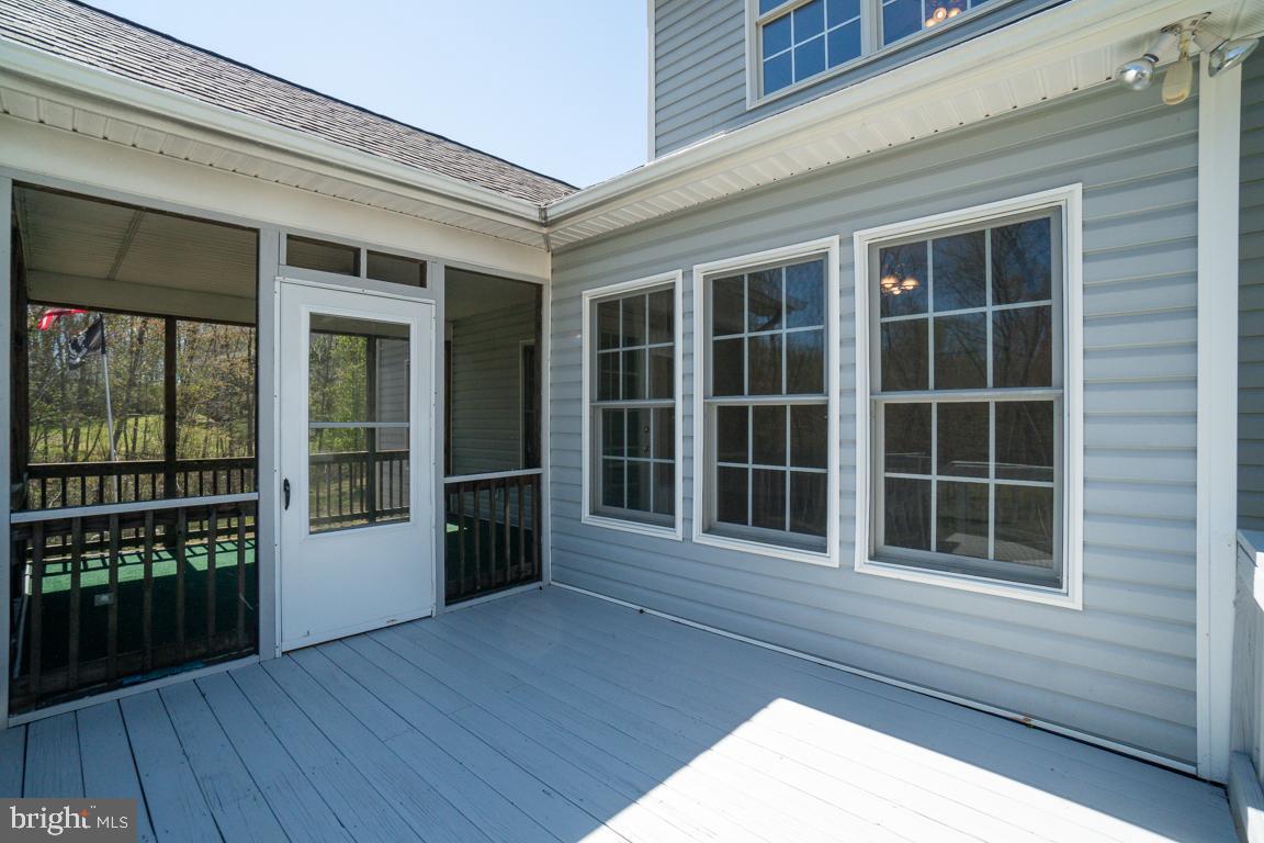 3547 White Hall Road King George, VA 22485 - Photo 43 of 51 Deck opens to screened in porch!