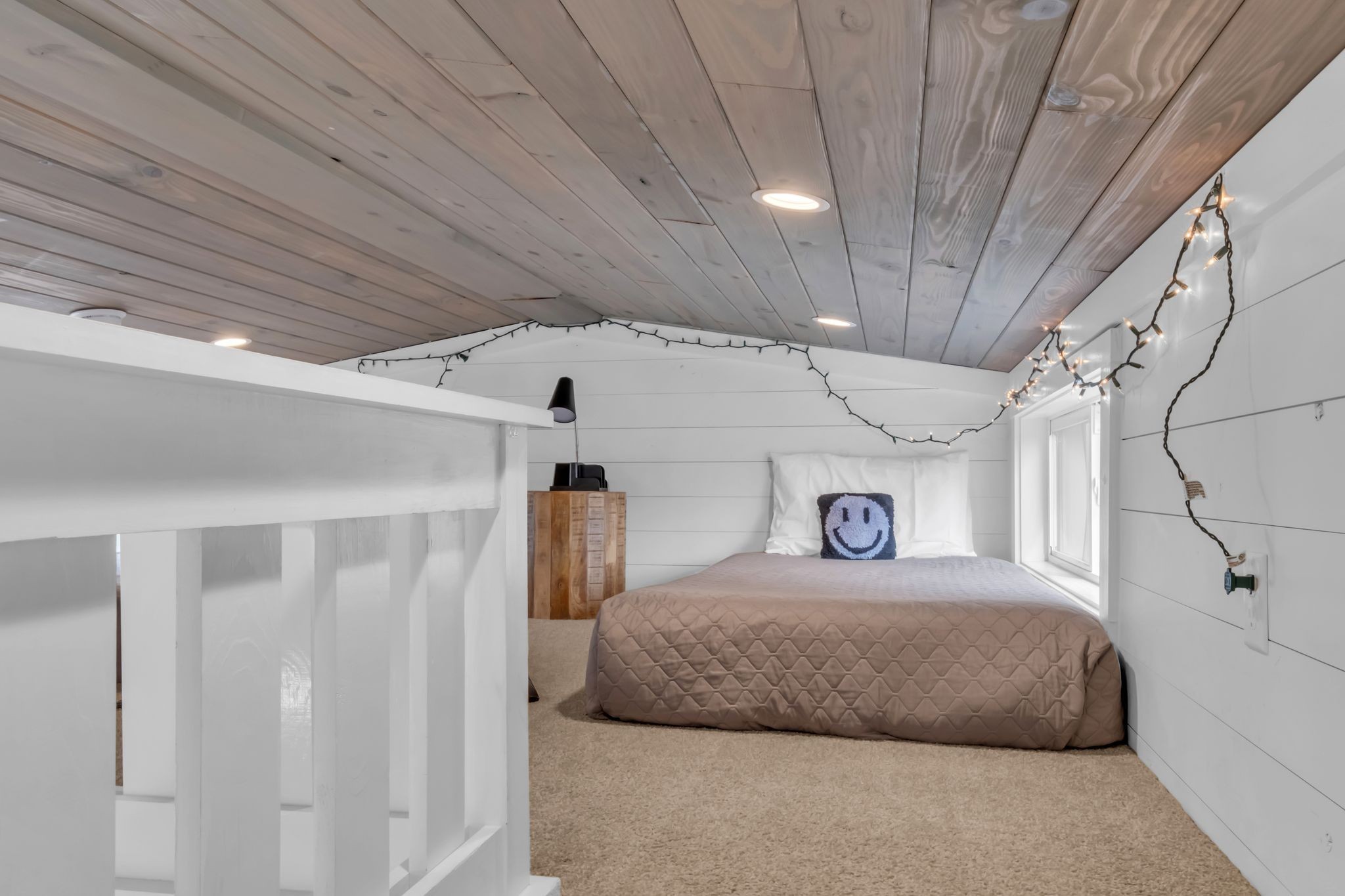 672 Waters Edge Way Tracy City, TN 37387 - Photo 18 of 81 a bedroom with a bed and a chandelier