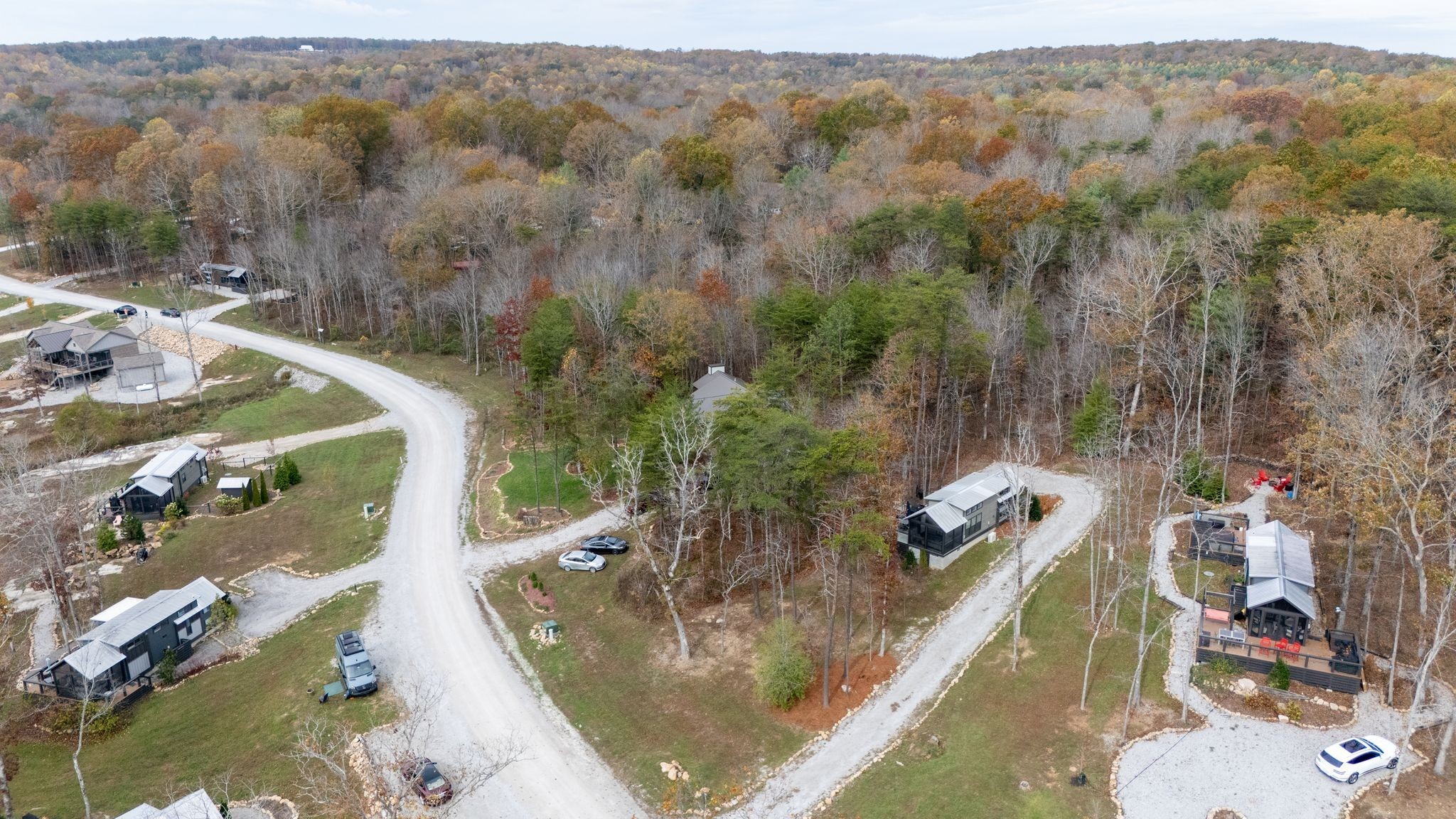 672 Waters Edge Way Tracy City, TN 37387 - Photo 43 of 81 an aerial view of a house with a yard
