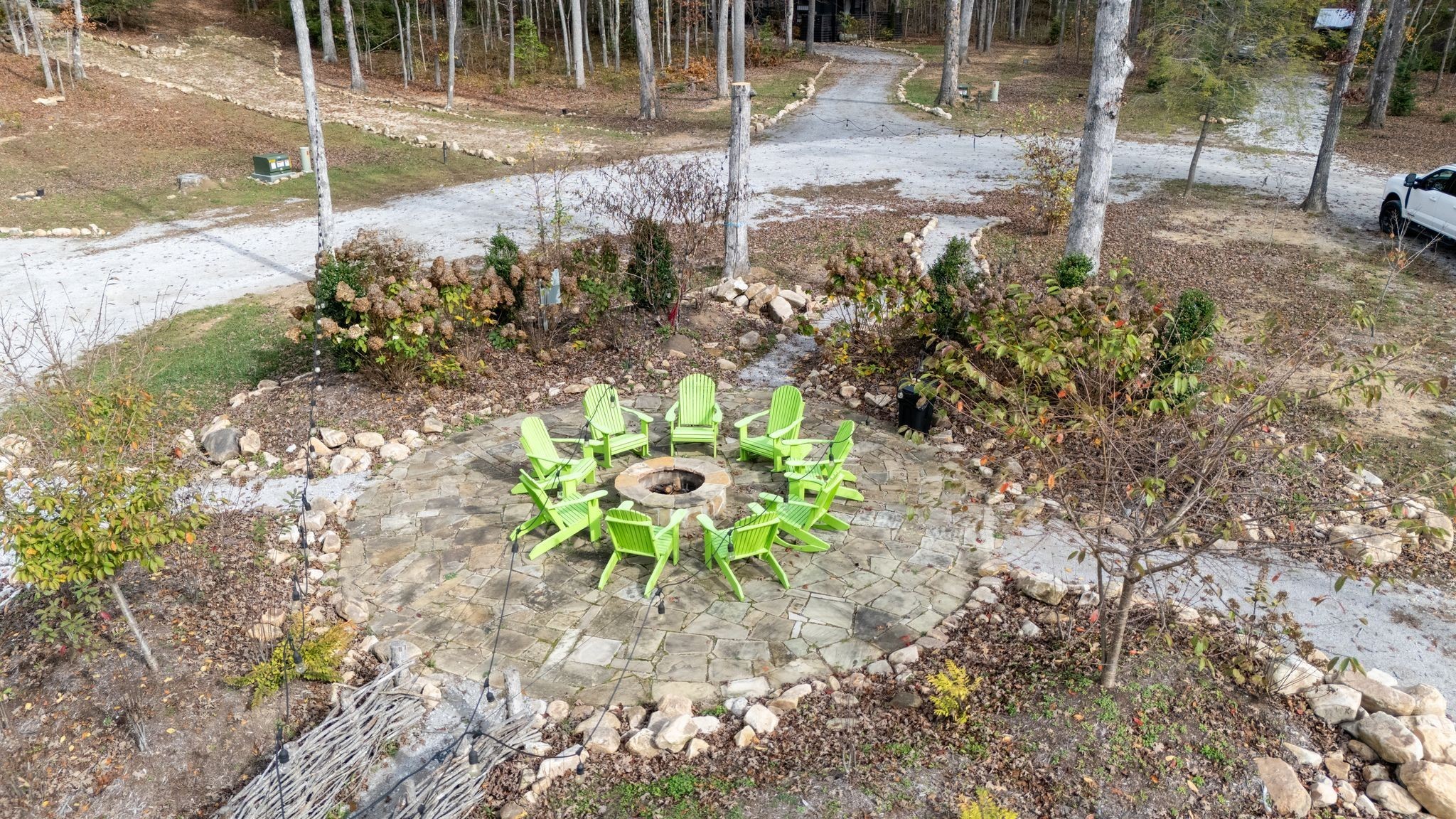 672 Waters Edge Way Tracy City, TN 37387 - Photo 74 of 81 a view of a backyard with sitting area