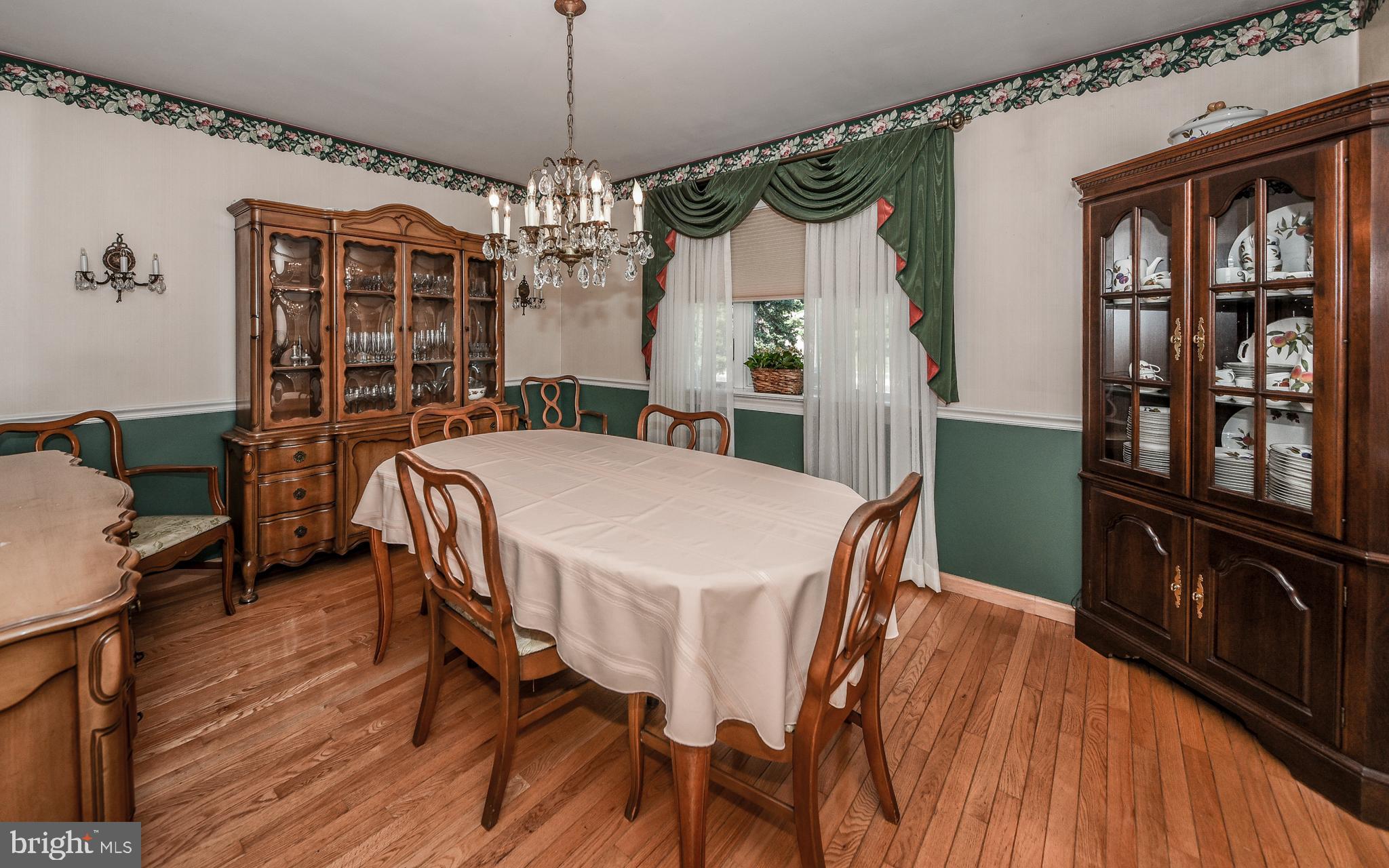 1484 West Street Road Warminster, PA 18974 - Photo 6 of 39 Formal Dining Room w Hardwood Floors
