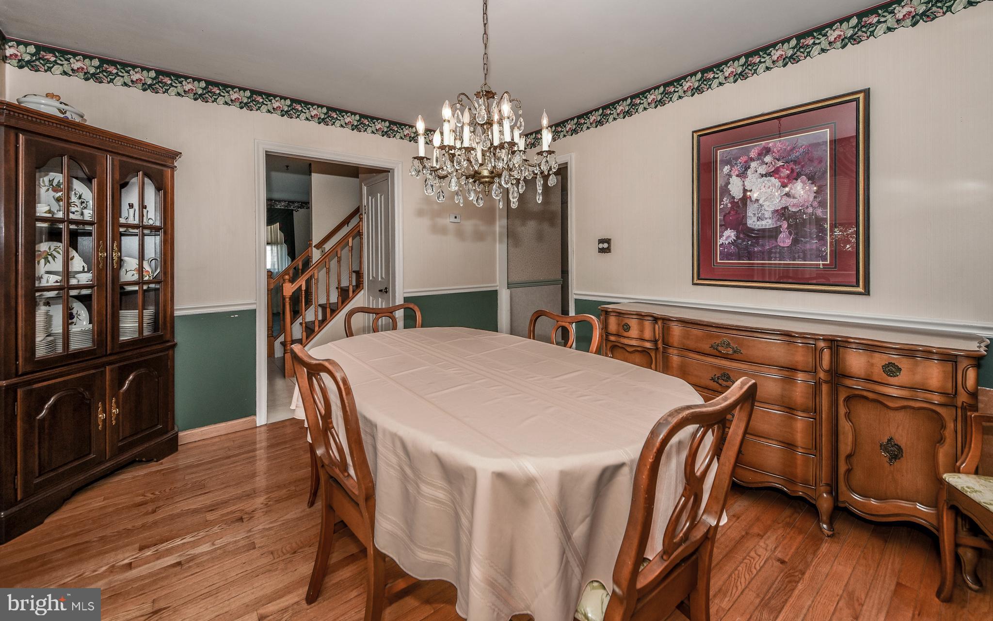1484 West Street Road Warminster, PA 18974 - Photo 7 of 39 Formal Dining Room w Hardwood Floors