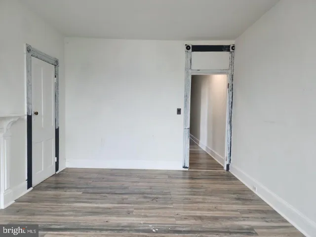 a view of wooden floor