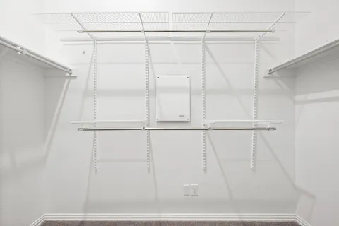 a view of walk in closet