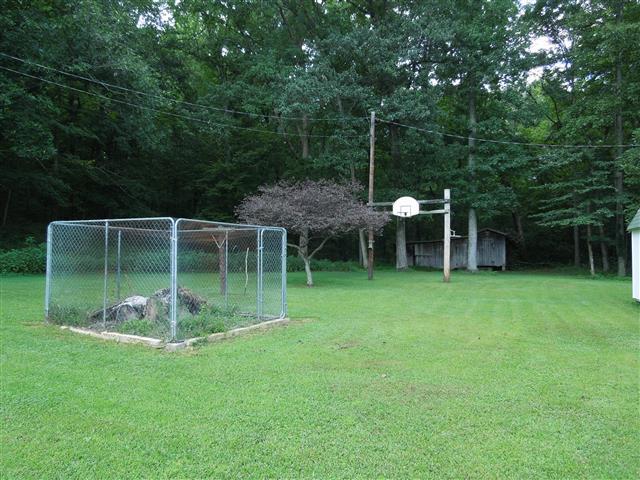 232 Daniel Road Dover, TN 37058 - Photo 17 of 20 Level back yard area then out to the acreage with slope, and many trees… standing timber, too.