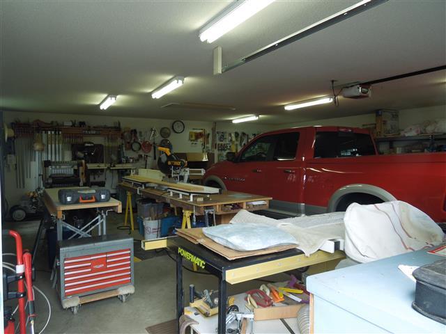 232 Daniel Road Dover, TN 37058 - Photo 20 of 20 Inside the detached garage, concrete floor and electric service.
