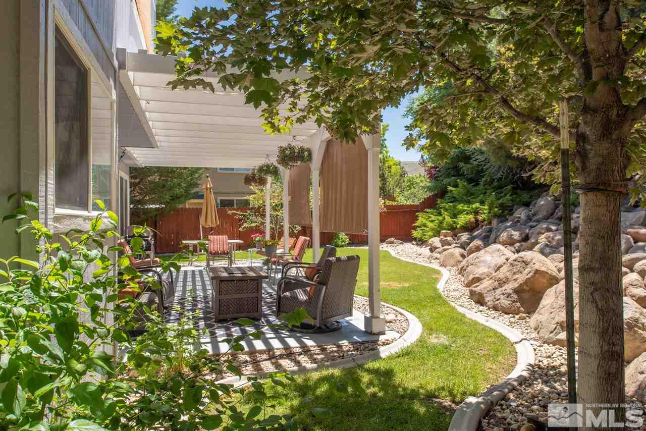 1970 Honey Ridge Drive Reno, NV 89511 - Photo 21 of 25 a view of an outdoor sitting area with fire pit