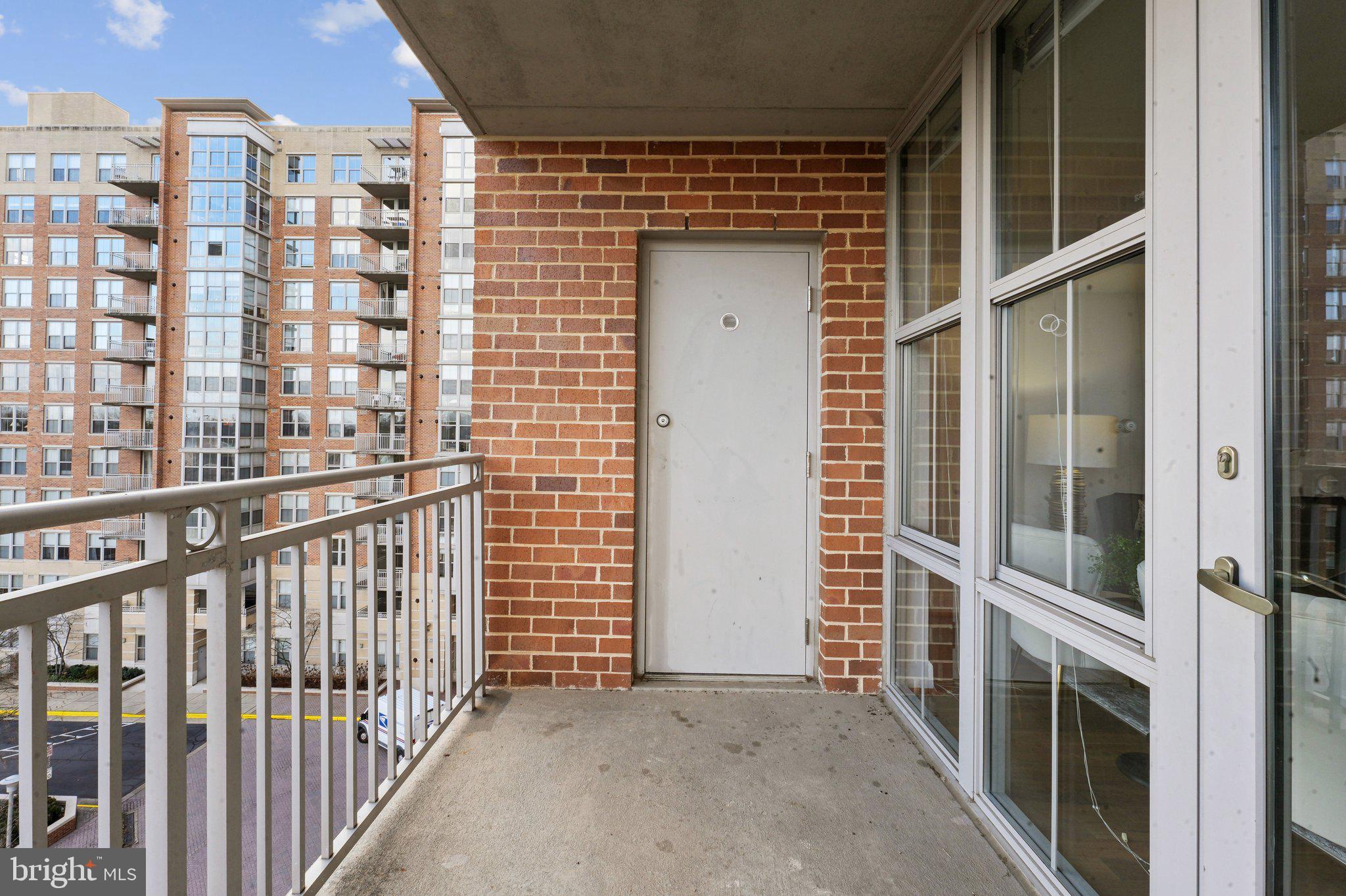 11800 Sunset Hills Road, Unit 605 Reston, VA 20190 - Photo 16 of 33 Balcony with utility closet