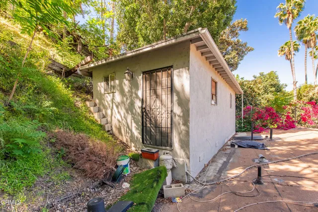 a view of city and mountain