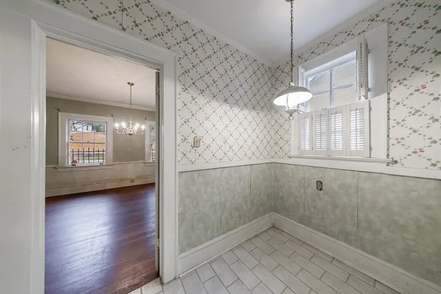 a view of a livingroom with a window