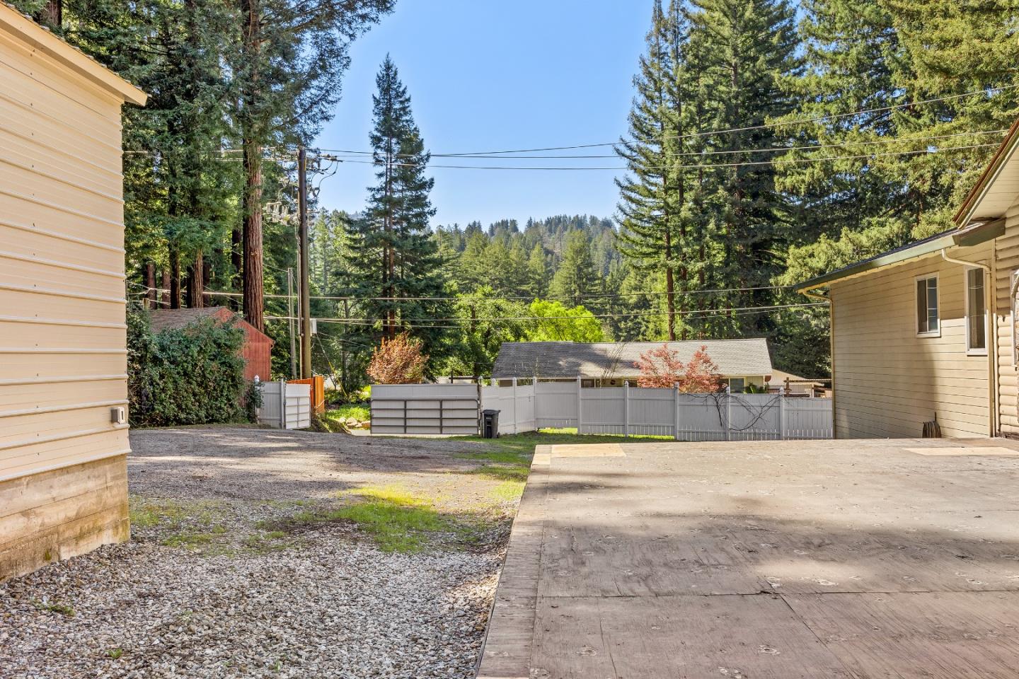 15666 Kings Creek Road Boulder Creek, CA 95006 - Photo 35 of 40 a view of a house with outdoor space and sitting area