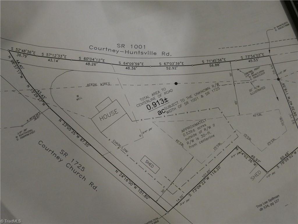 2004 Courtney-Huntsville Road Yadkinville, NC 27055 - Photo 2 of 2 Recent Survey