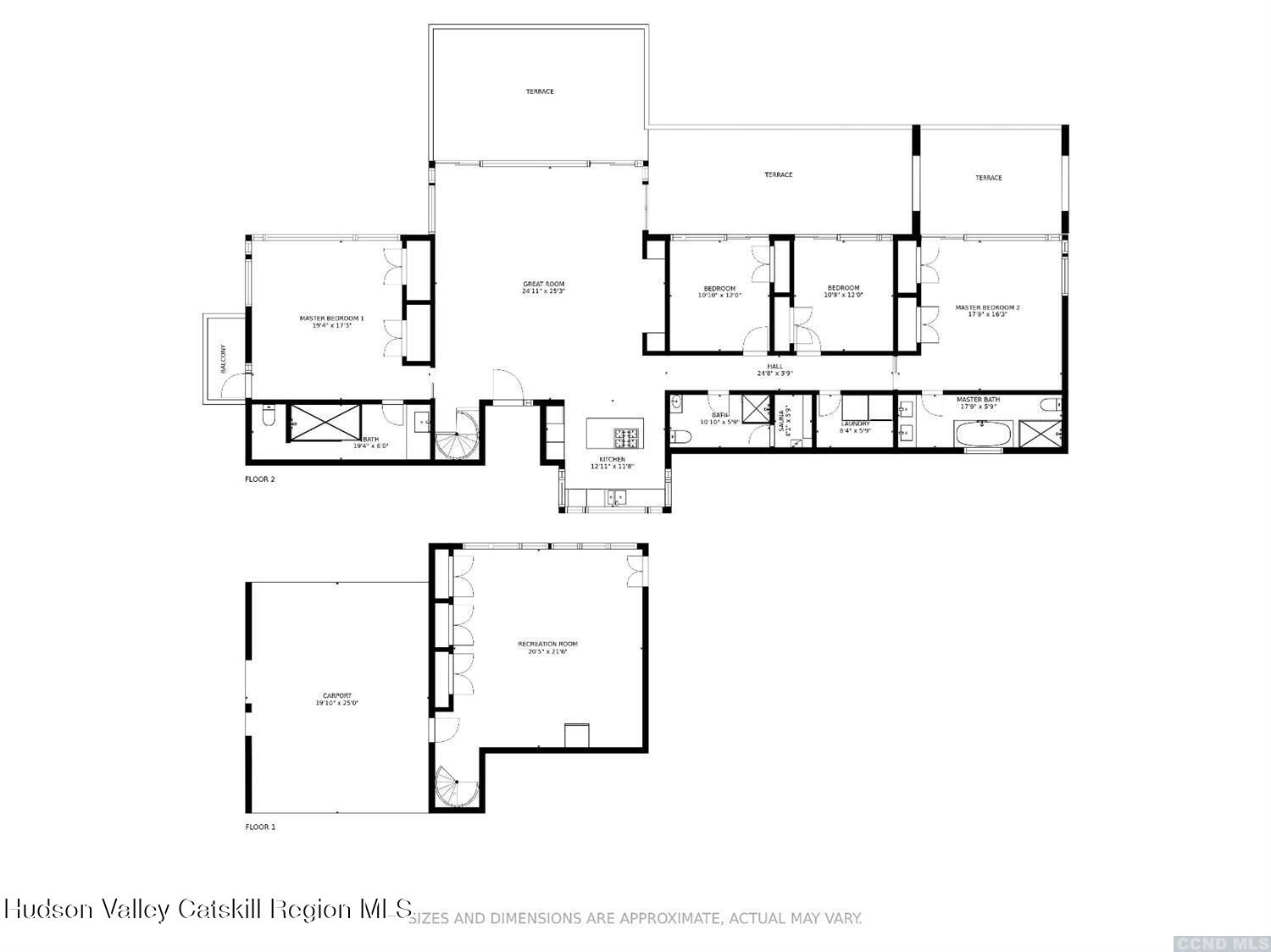 312 Sky Farm Road Copake, NY 12516 - Photo 43 of 43 Floor Plan