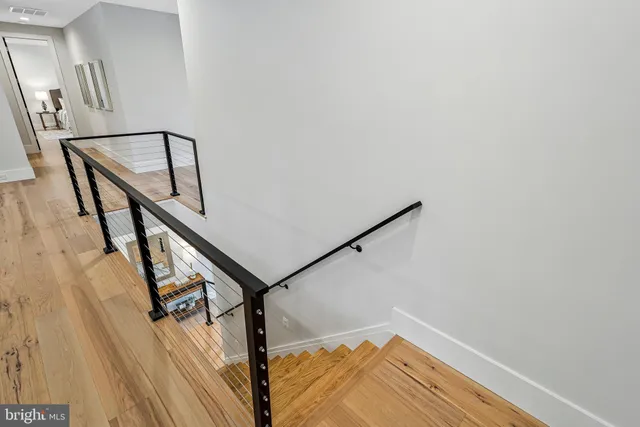 a room with a table and a chair