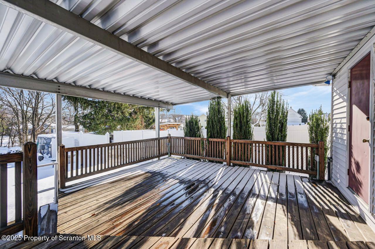 216 Prospect Street Dunmore, PA 18512 - Photo 69 of 81 Rear Deck