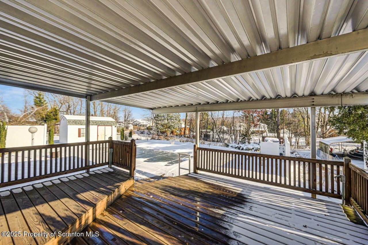216 Prospect Street Dunmore, PA 18512 - Photo 71 of 81 Rear Deck