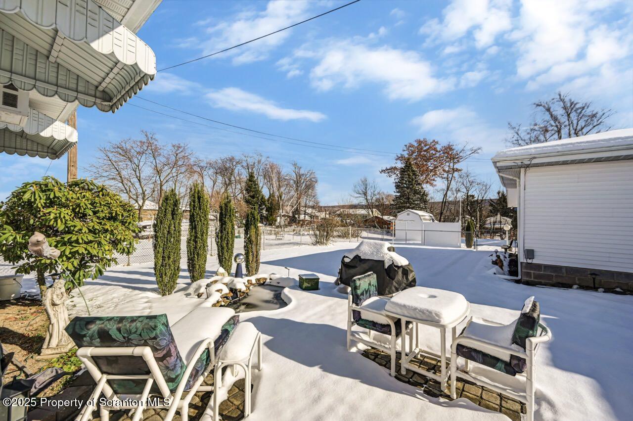 216 Prospect Street Dunmore, PA 18512 - Photo 77 of 81 a view of a patio with swimming pool