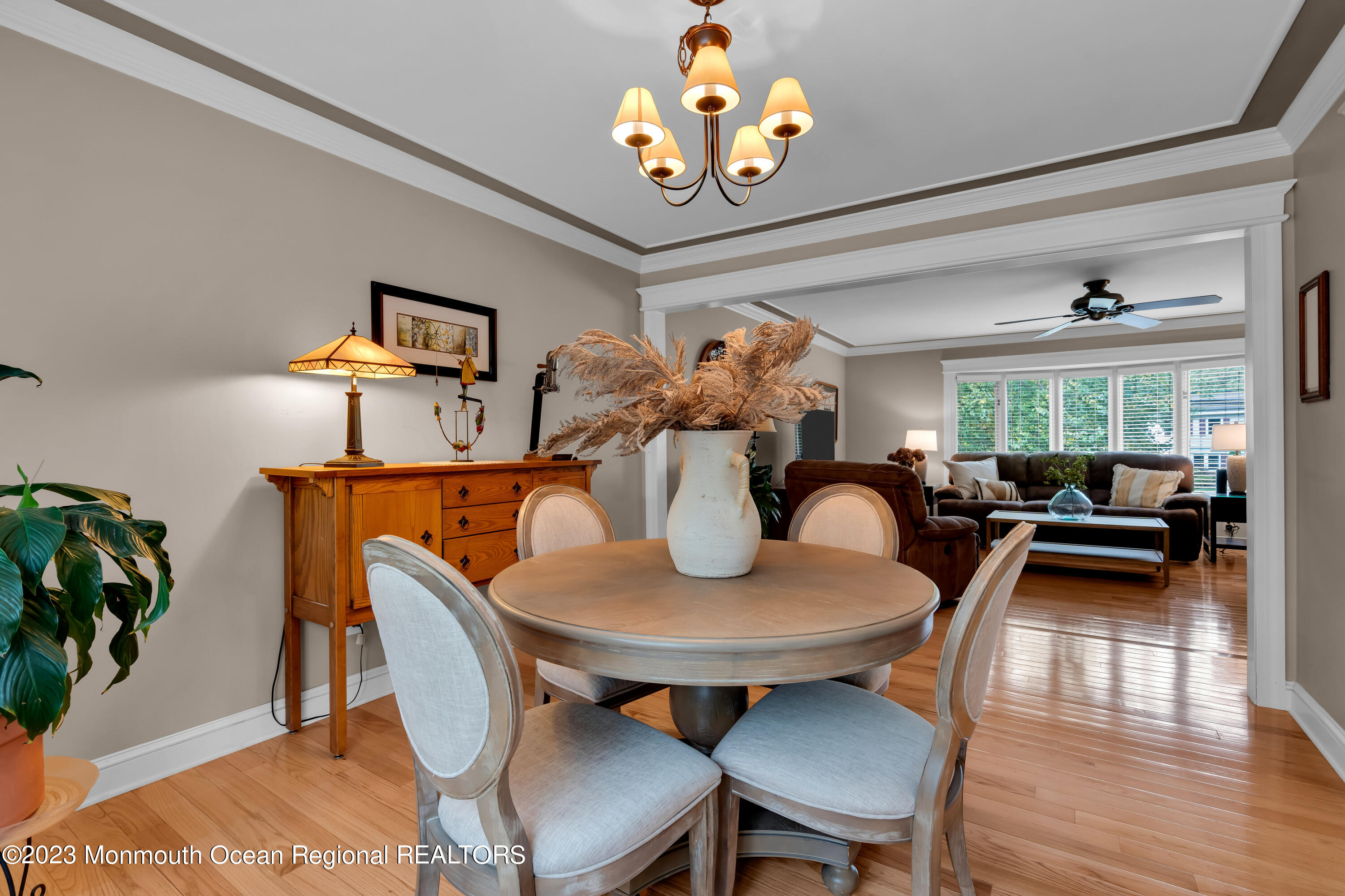 442 Frank Applegate Road Jackson, NJ 08527 - Photo 29 of 88 a view of a dining room with furniture and wooden floor