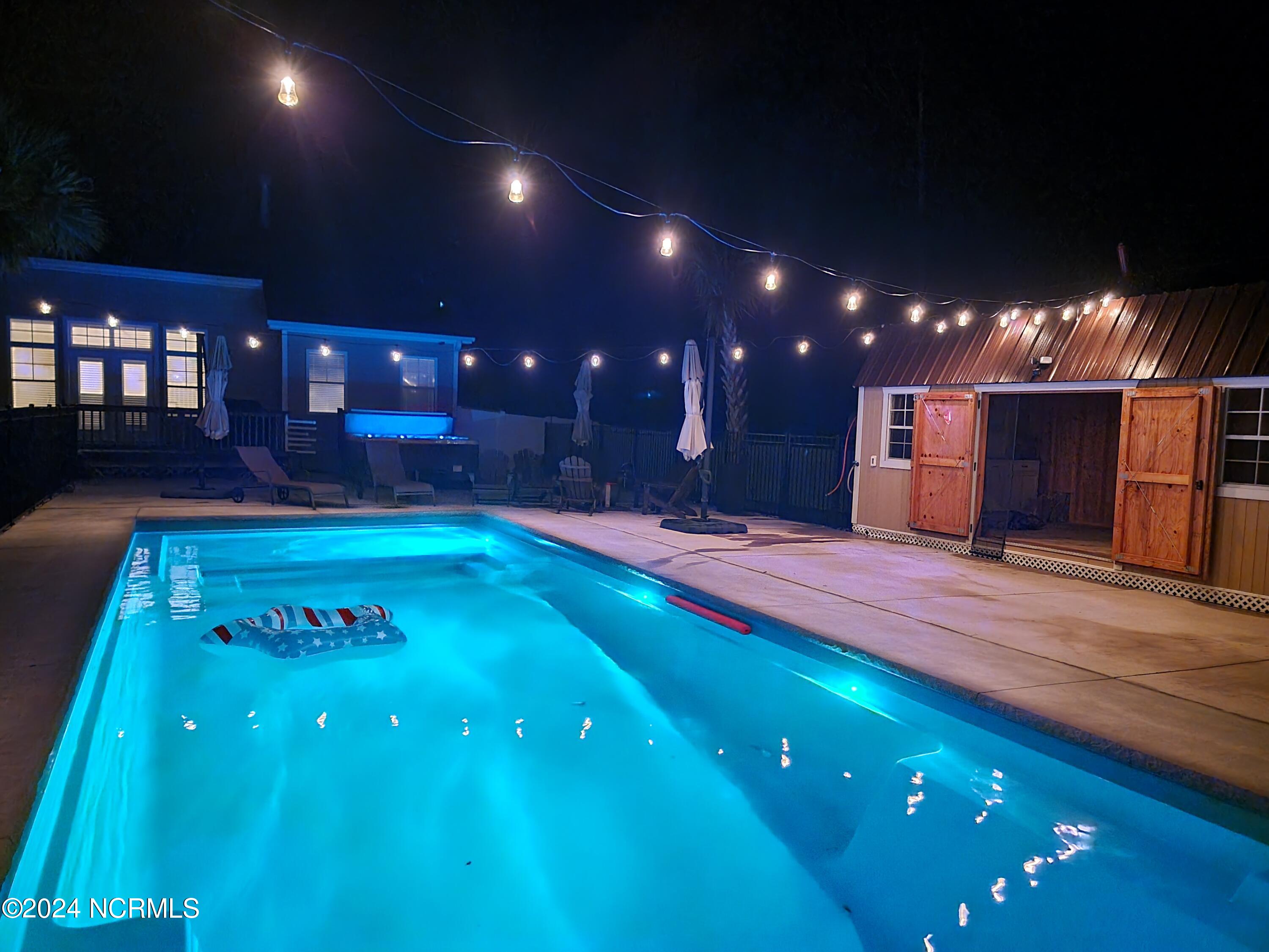 149 Peytons Ridge Drive Hubert, NC 28539 - Photo 57 of 62 color changing pool lights