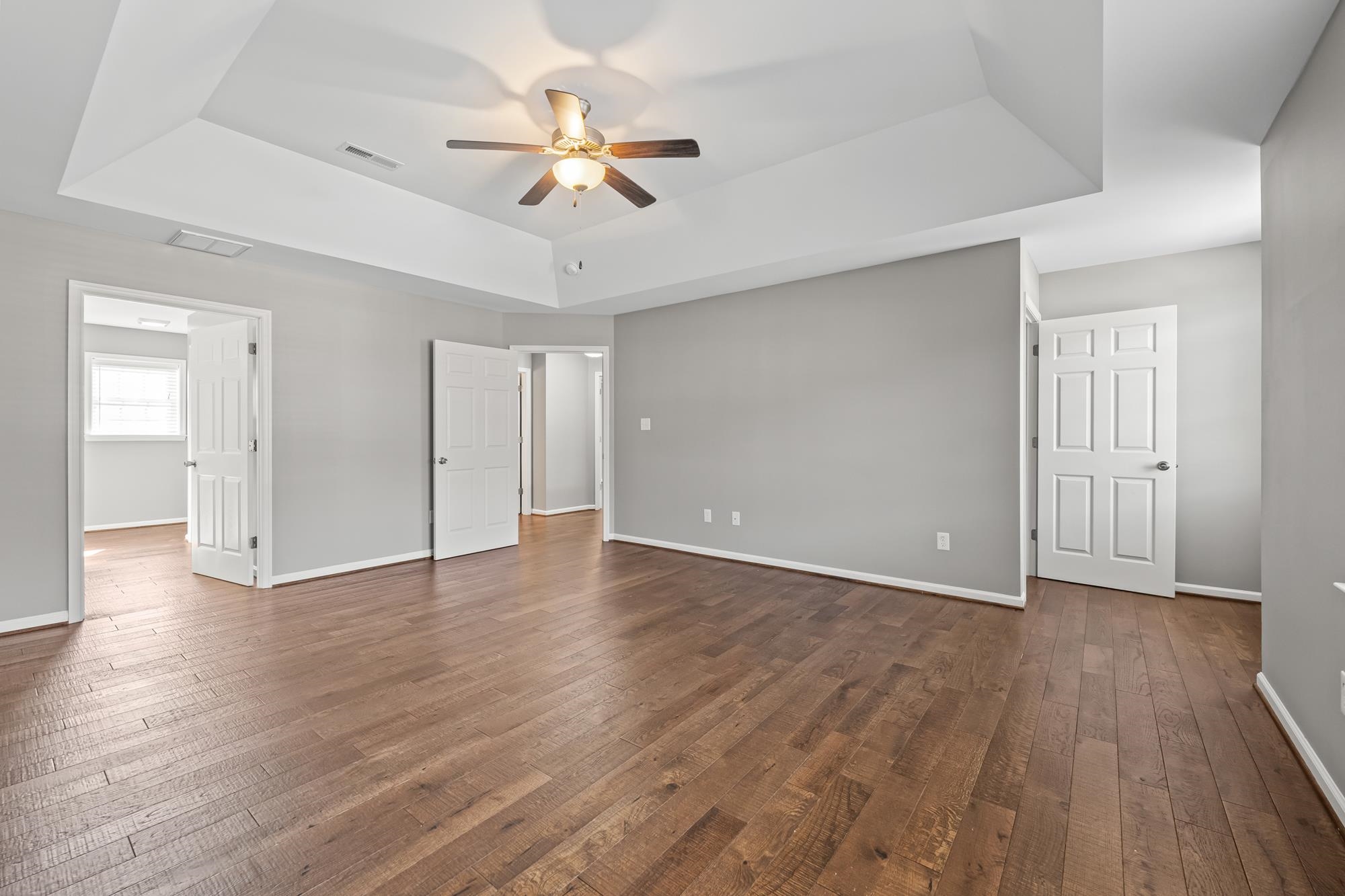 8 Mcilwee Lane Staunton, VA 24401 - Photo 28 of 56 an empty room with wooden floor and ceiling fan