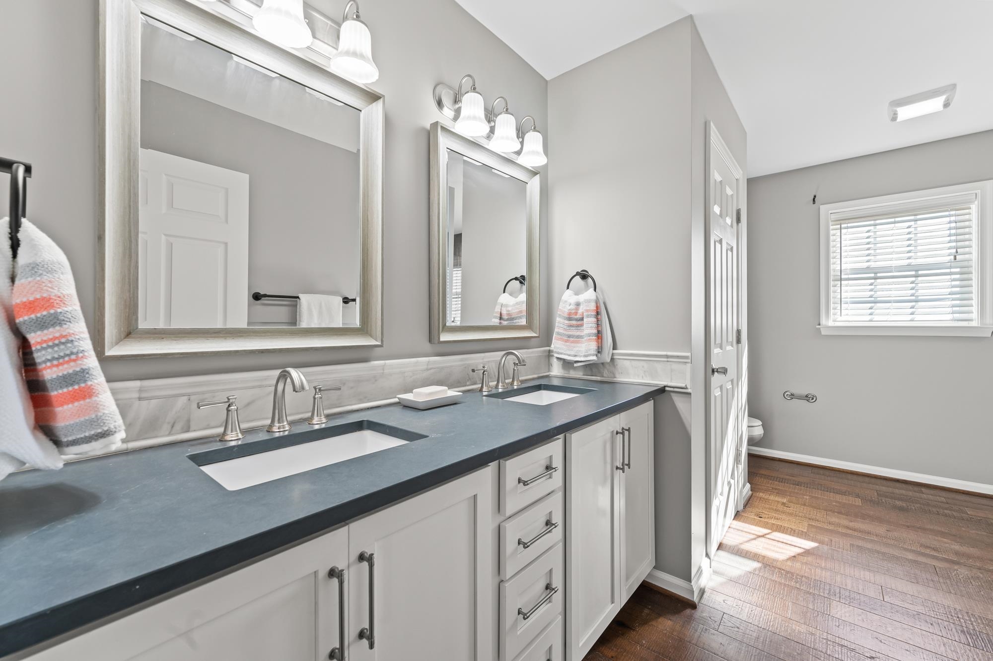 8 Mcilwee Lane Staunton, VA 24401 - Photo 29 of 56 a bathroom with double sink and a mirror