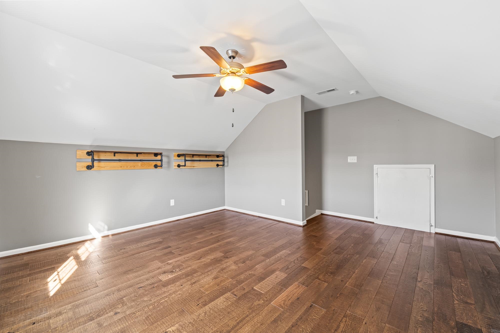 8 Mcilwee Lane Staunton, VA 24401 - Photo 34 of 56 an empty room with wooden floor ceiling fan and window
