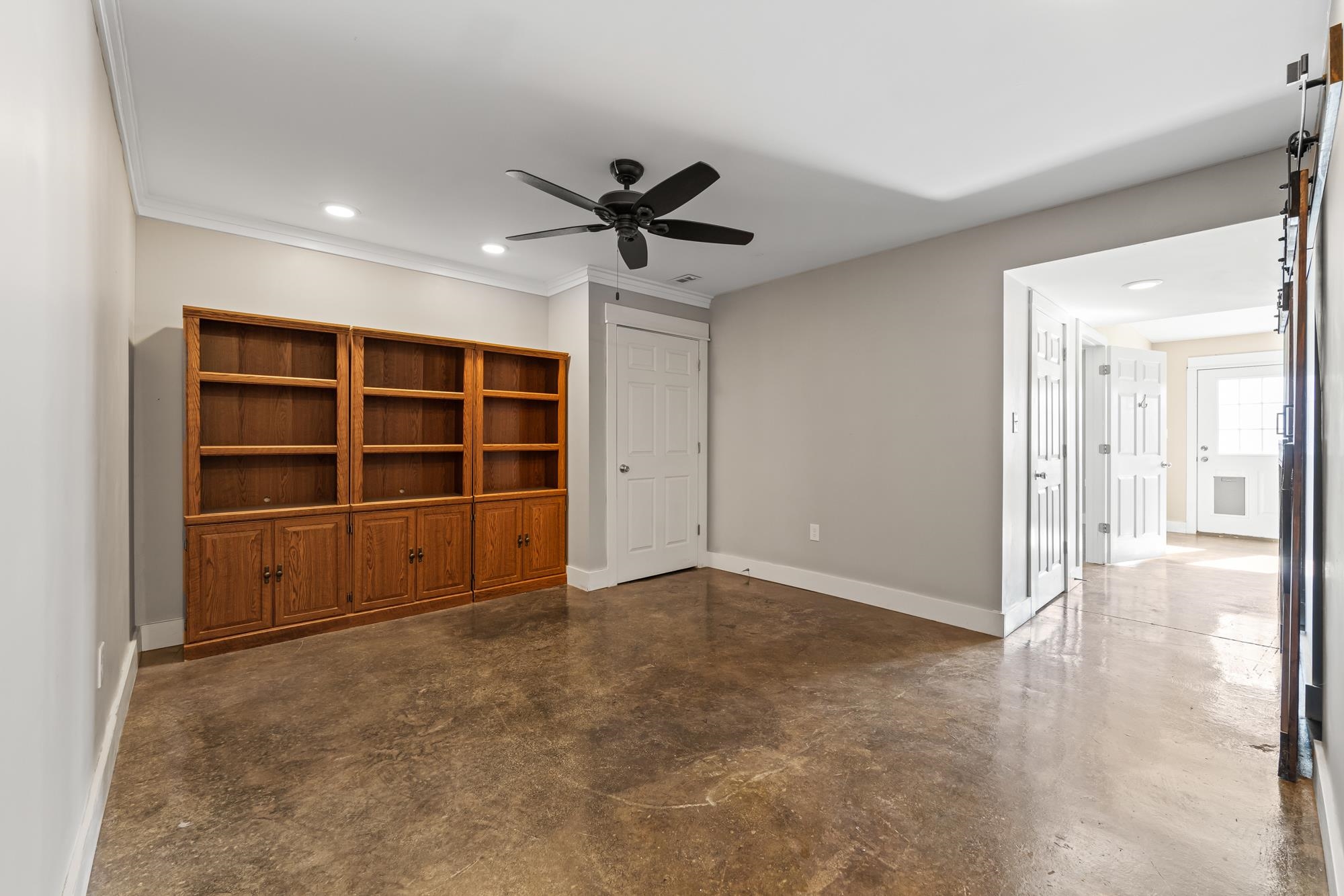 8 Mcilwee Lane Staunton, VA 24401 - Photo 37 of 56 a view of an empty room with a cabinet and a window
