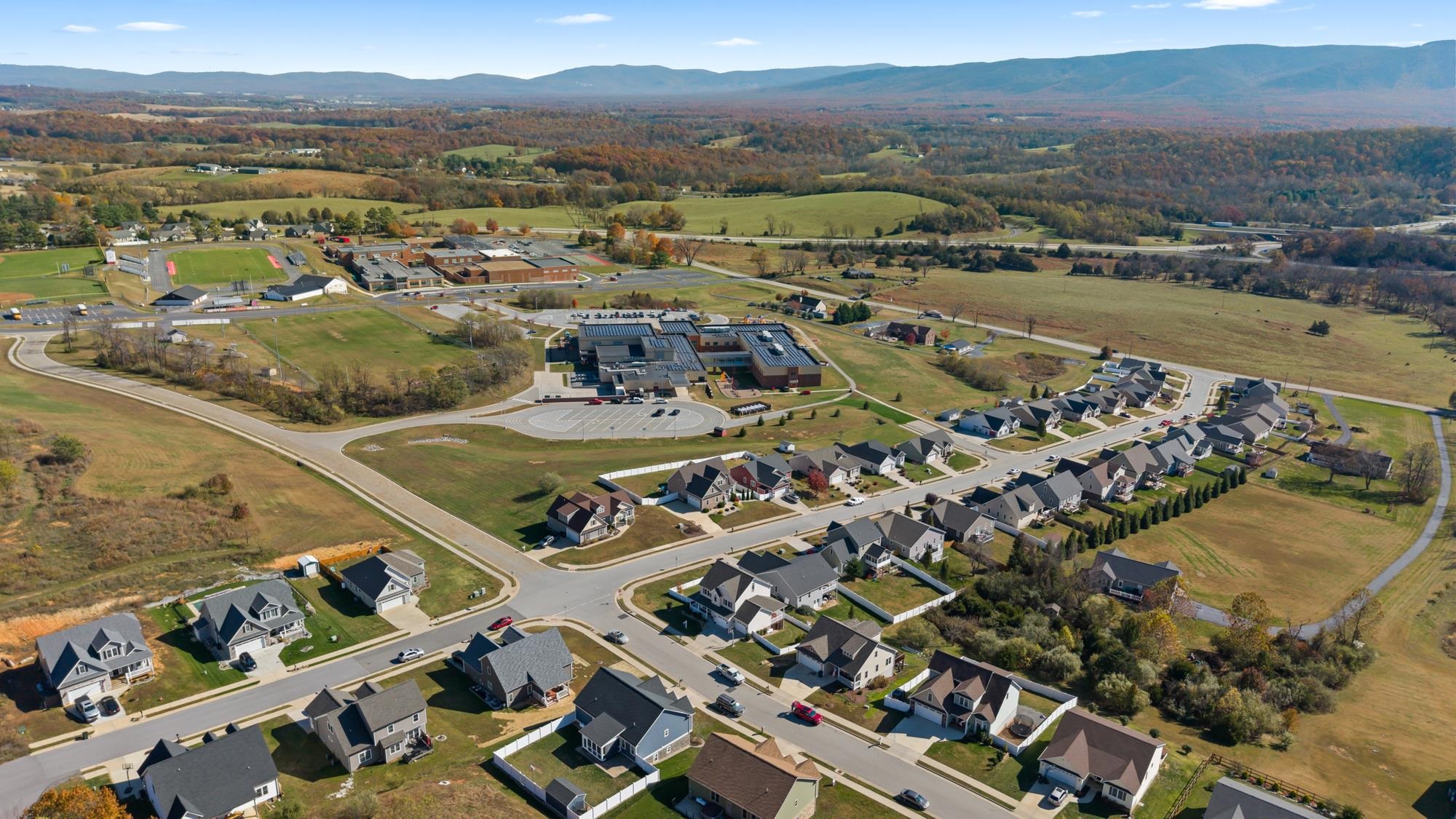 8 Mcilwee Lane Staunton, VA 24401 - Photo 51 of 56 a view of city and mountain