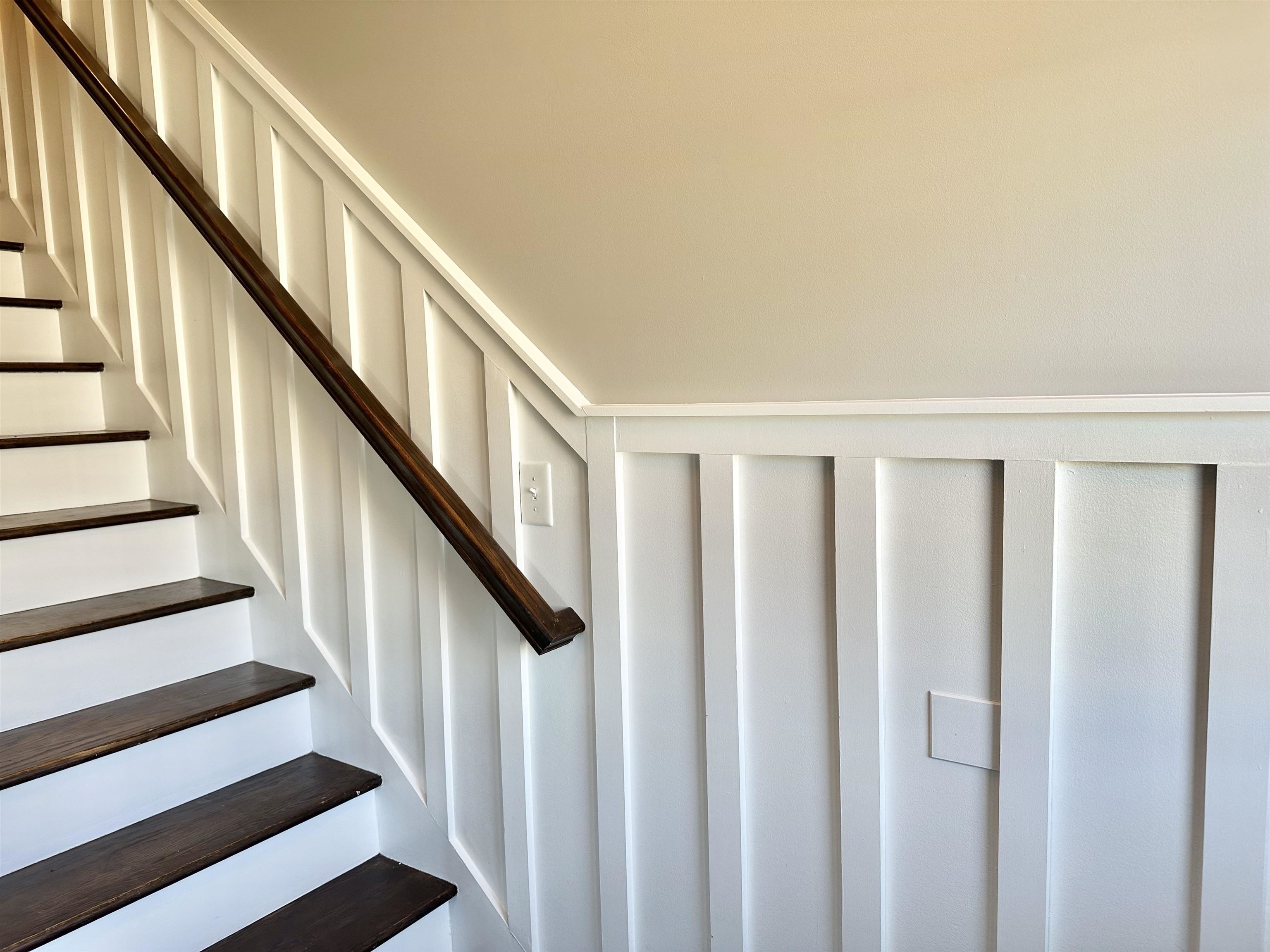 8 Mcilwee Lane Staunton, VA 24401 - Photo 6 of 56 a view of staircase with wooden floor and white walls