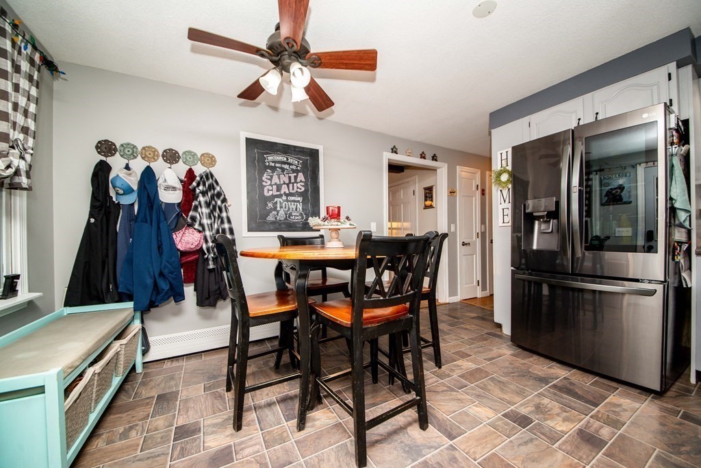 16 Gammons Road Acushnet, MA 02743 - Photo 22 of 31 a dining room with furniture and kitchen view