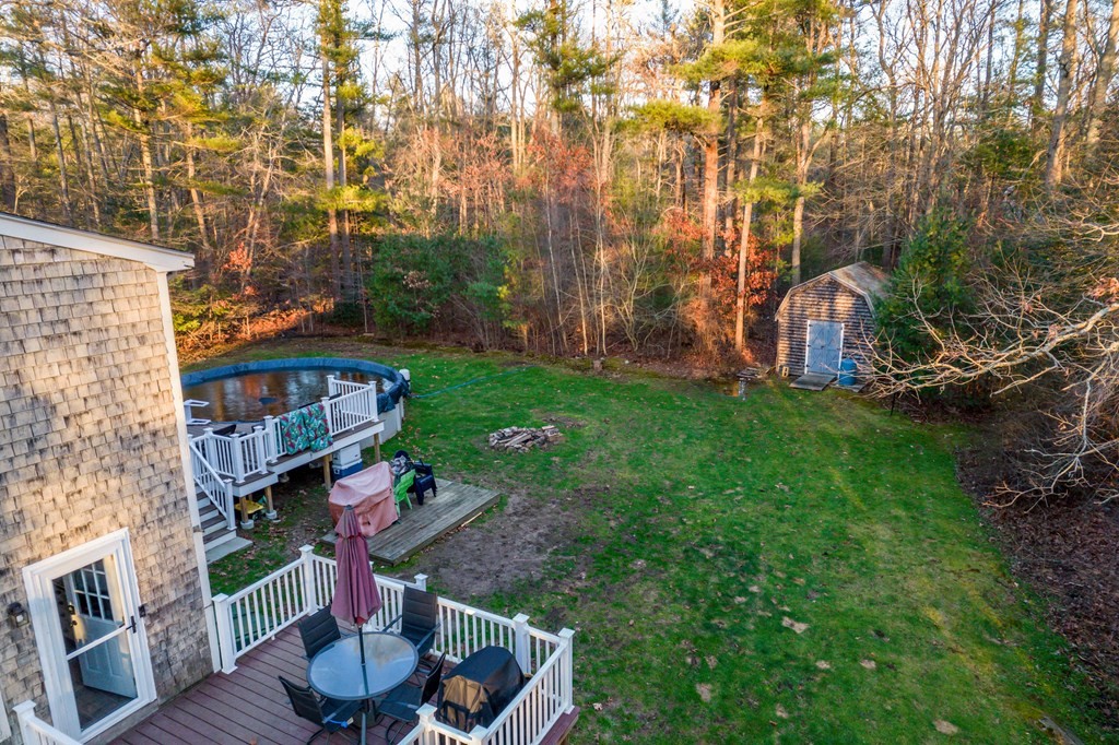 16 Gammons Road Acushnet, MA 02743 - Photo 4 of 31 a house view with a backyard space