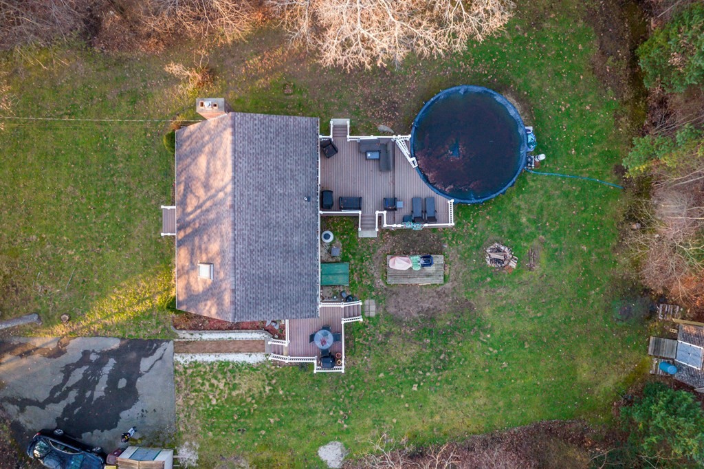16 Gammons Road Acushnet, MA 02743 - Photo 6 of 31 an aerial view of a house with a yard and a large tree
