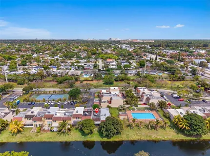 a aerial view of a house