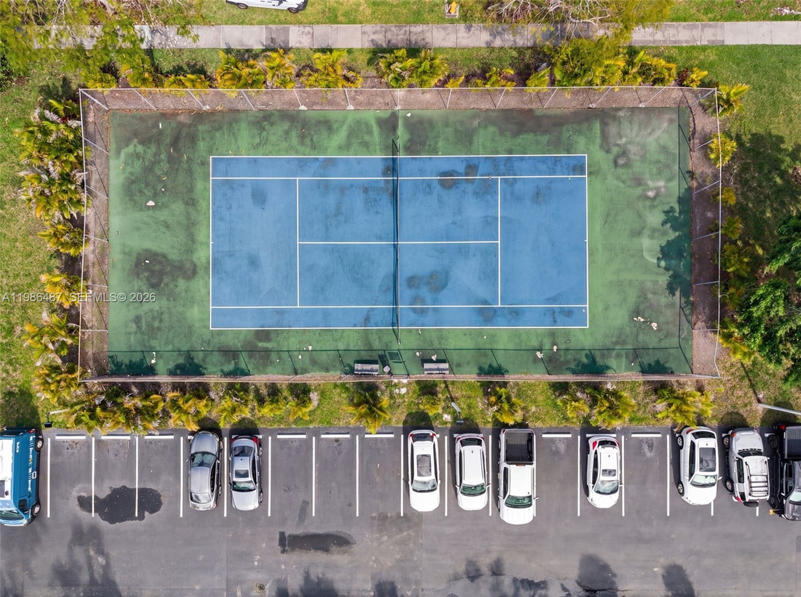 8616 Southwest 103rd Avenue Miami, FL 33173 - Photo 20 of 20 an aerial view of a chairs and table on the terrace
