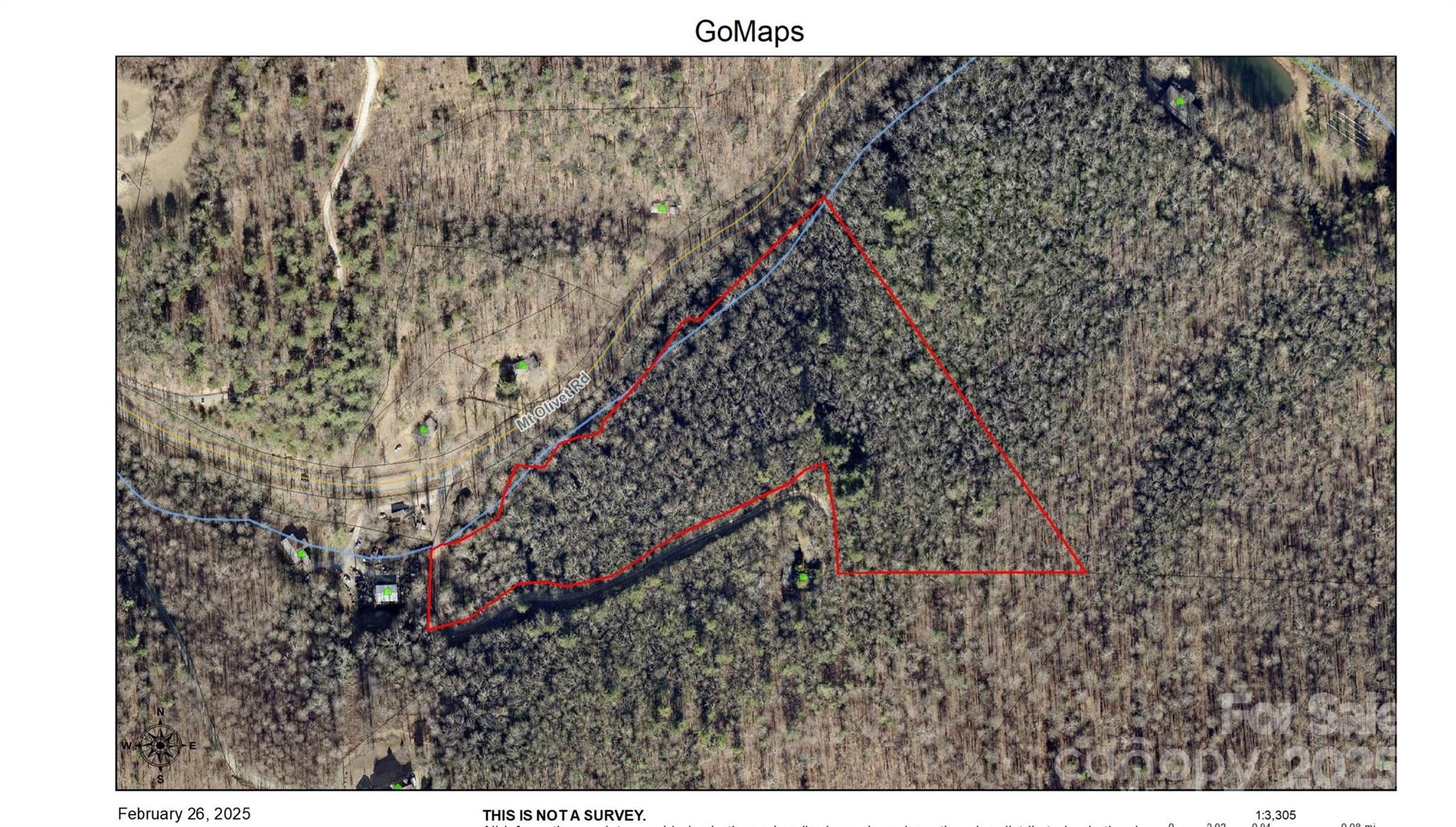 0 Mt Olivet Road Zirconia, NC 28790 - Photo 11 of 11 a city view with tall trees