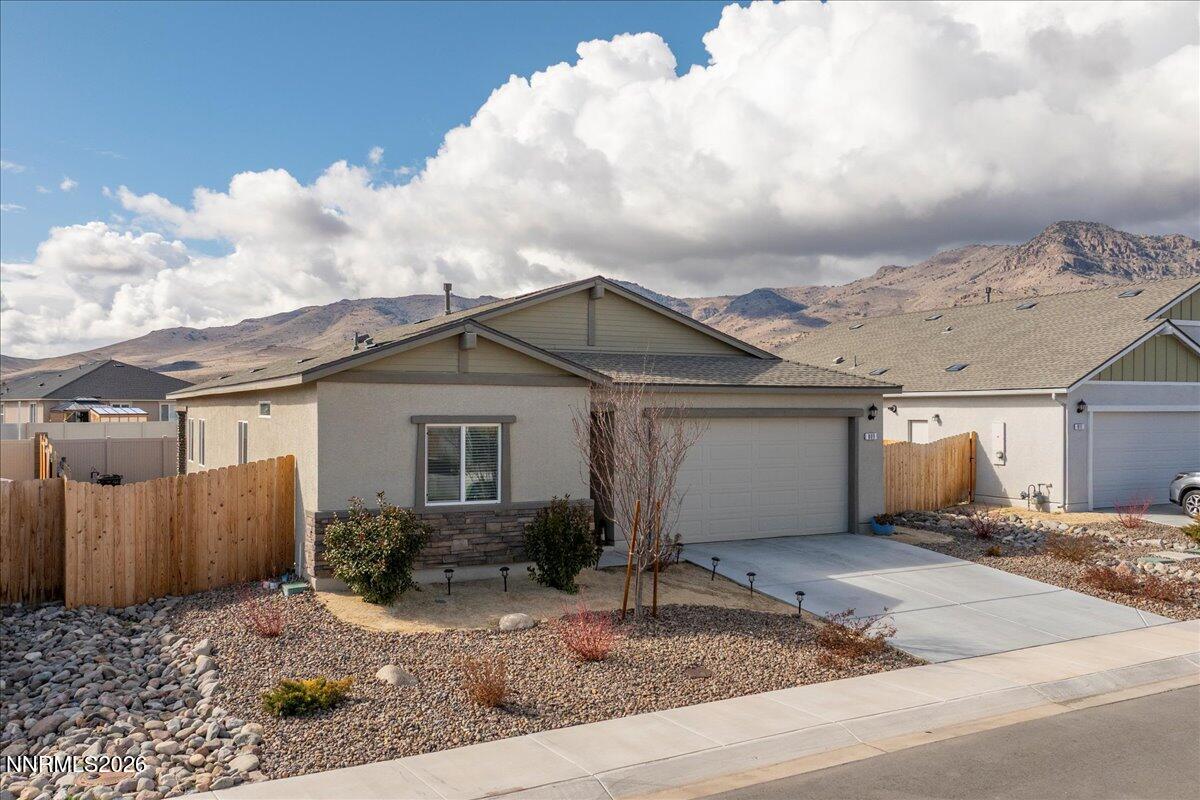 809 Egan Canyon Road Dayton, NV 89403 - Photo 11 of 51 a view of a house with a outdoor space
