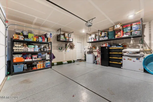 a view of storage and utility room