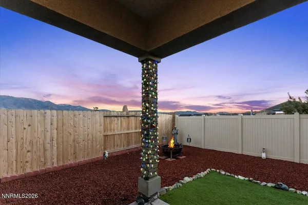 a view of a porch