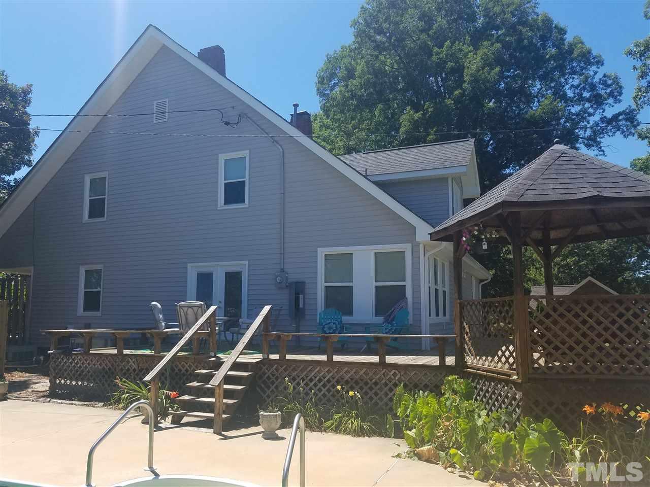 2556 South Jim Minor Road Mebane, NC 27302 - Photo 25 of 25 Back of the house has large wrap around deck.