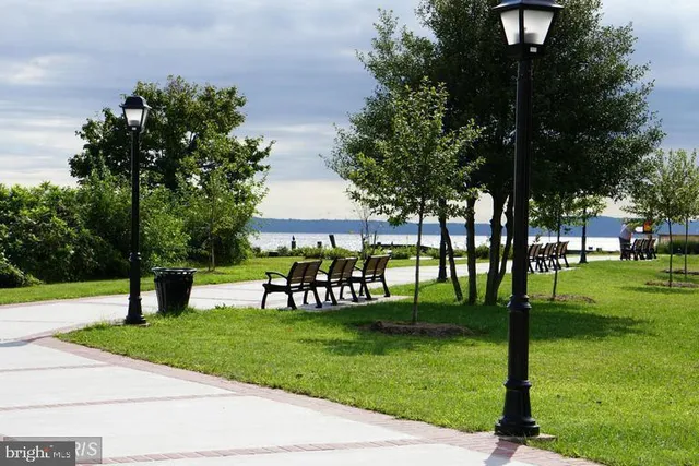 a view of a terrace with outdoor seating