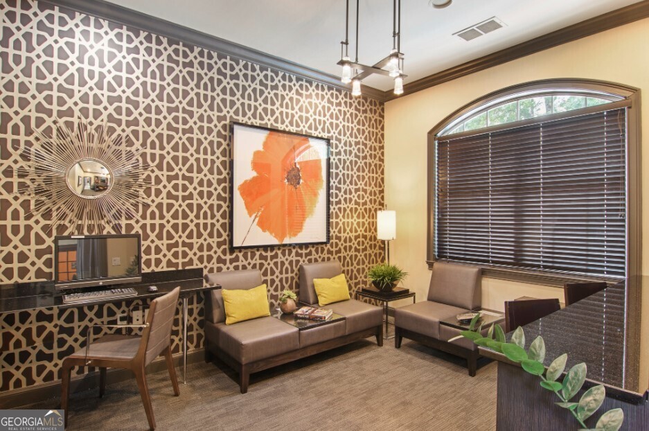 100 Ladson Court, Unit 513 Decatur, GA 30033 - Photo 16 of 20 a living room with furniture and a window
