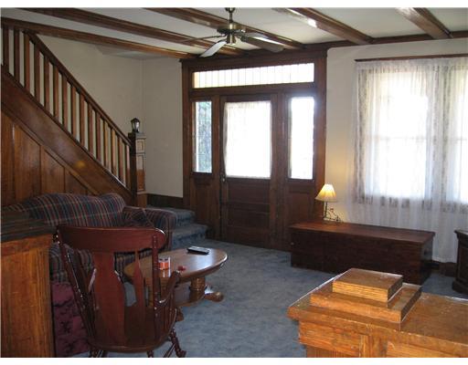 455 Freeport Road Blawnox, PA 15238 - Photo 3 of 18 Exterior Front. Craftsman-style interior. Original woodwork and leaded glass windows.