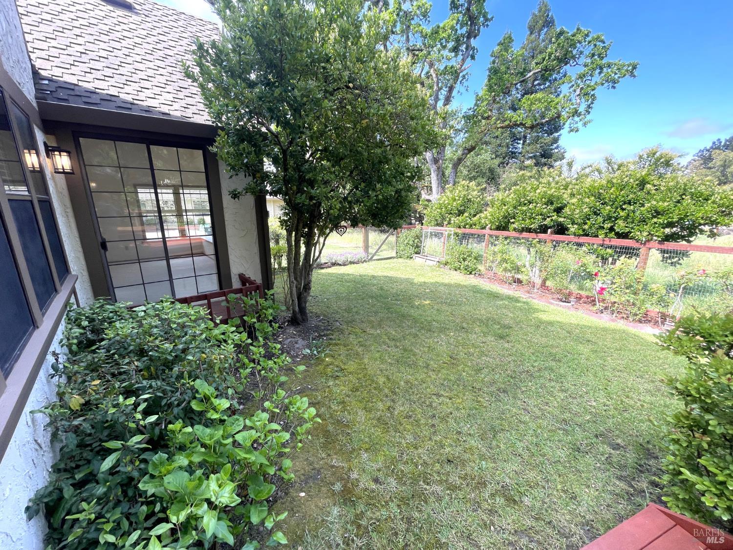 3541 Golf View Terrace Santa Rosa, CA 95405 - Photo 102 of 110 a view of backyard with garden