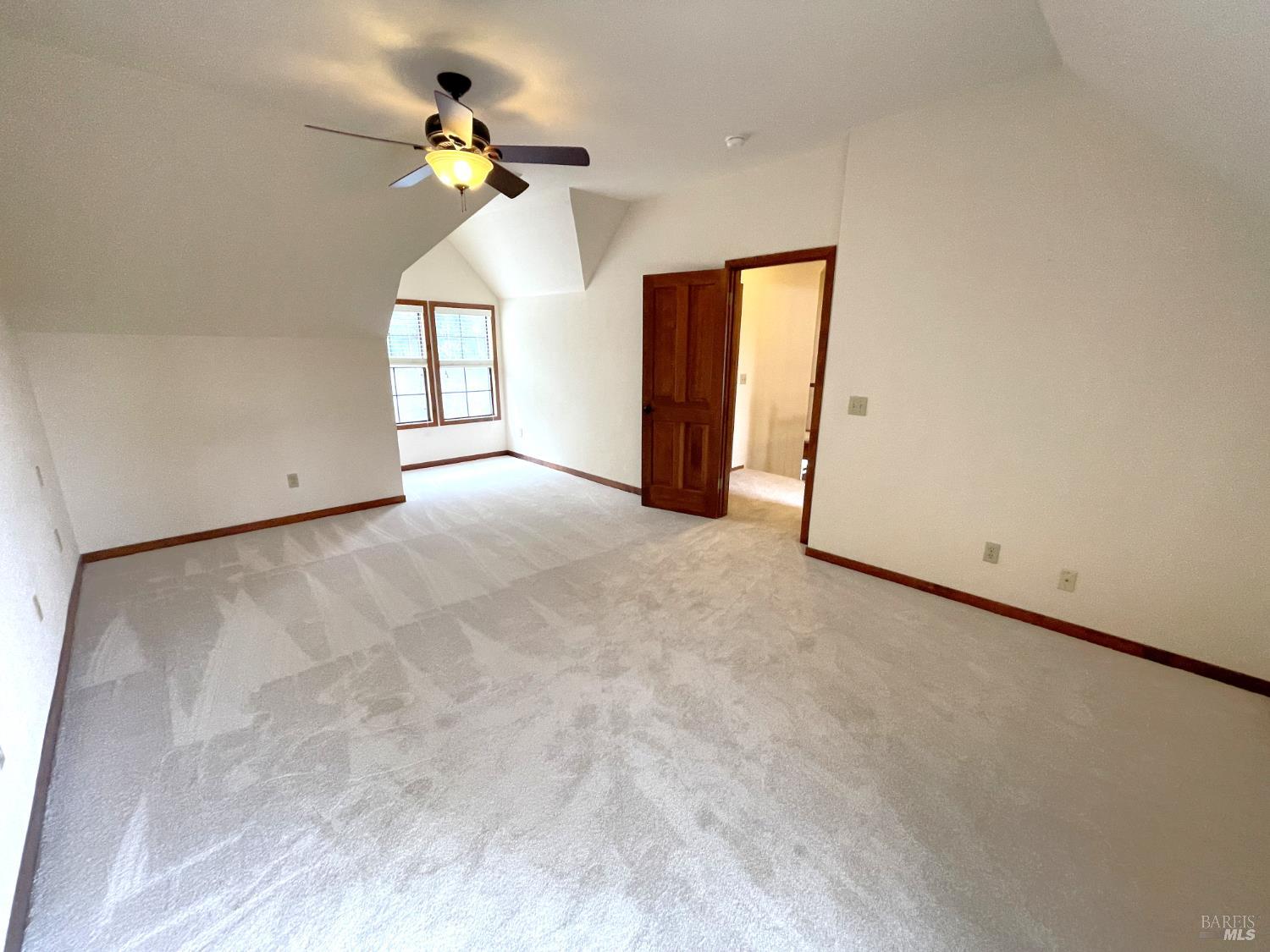 3541 Golf View Terrace Santa Rosa, CA 95405 - Photo 49 of 110 a view of empty room with a ceiling fan and window