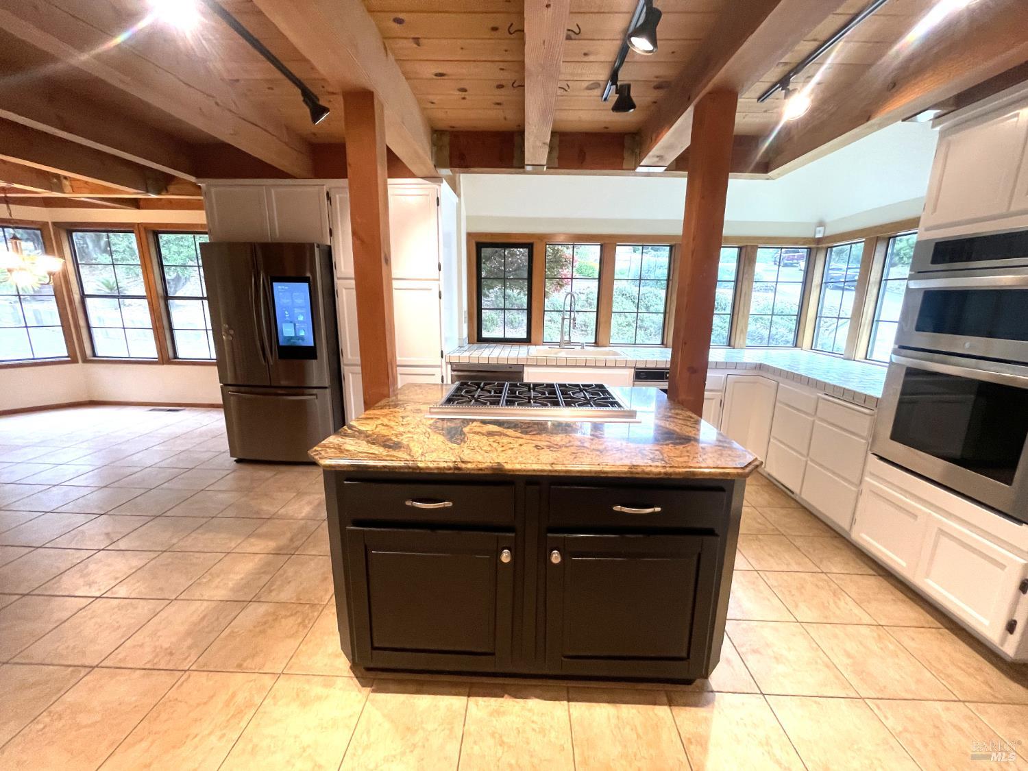 3541 Golf View Terrace Santa Rosa, CA 95405 - Photo 77 of 110 a room with stainless steel appliances granite countertop a stove and a refrigerator