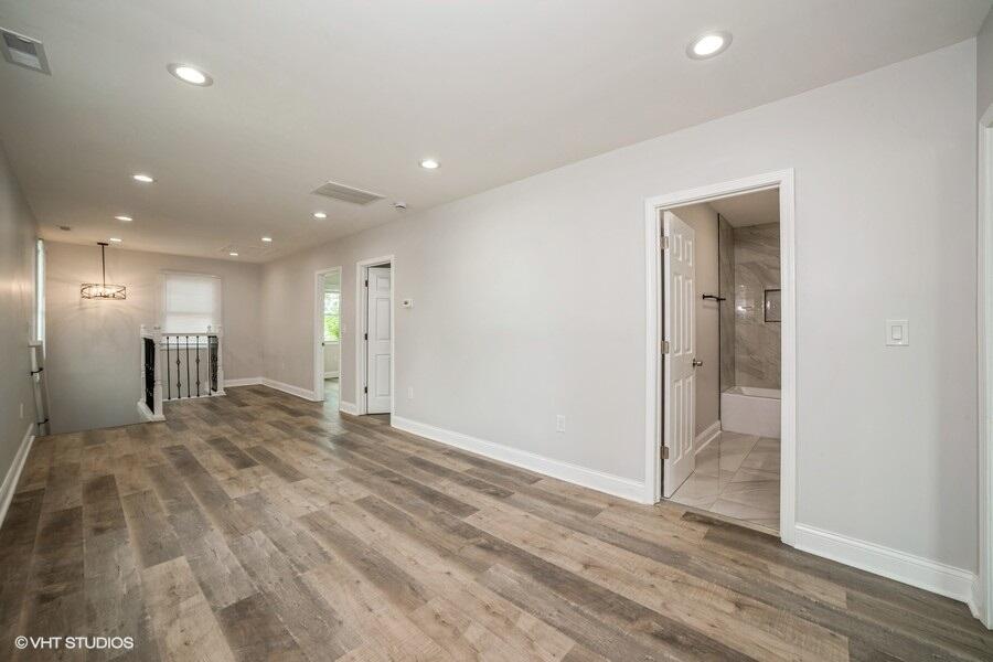 1132 Cleveland Street Hammond, IN 46320 - Photo 18 of 30 a view of empty room with wooden floor