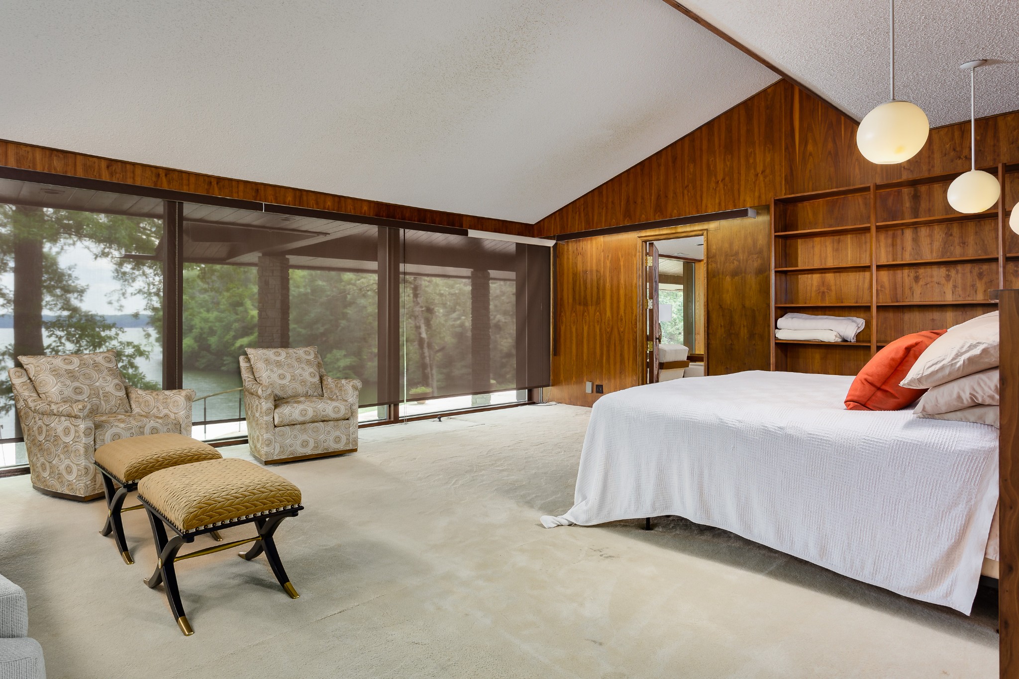 300 Elton Darby Road Florence, AL 35630 - Photo 20 of 66 a bedroom with a bed and a large window