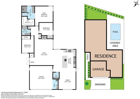 $850,000 | 136 Greens Road, Hollywood, FL 33021