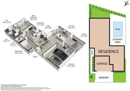 $850,000 | 136 Greens Road, Hollywood, FL 33021